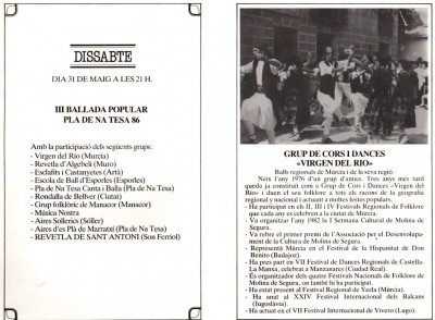 III Ballada Popular