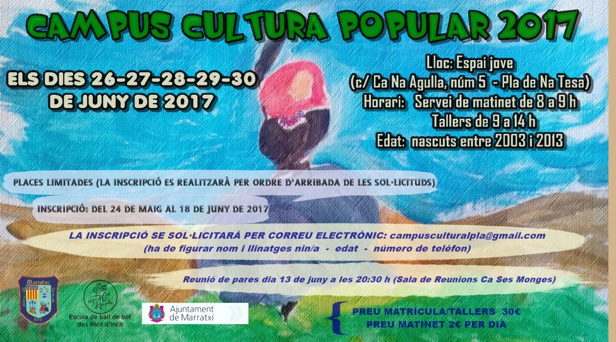 Campus Cultura Popular junio 2017