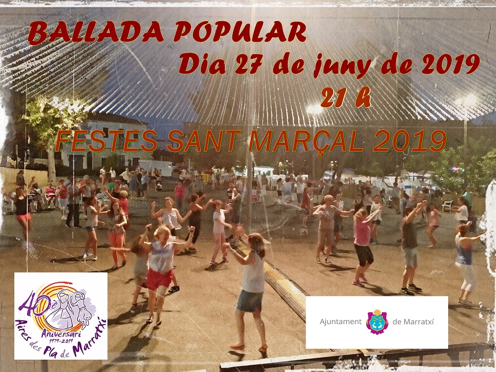 Ballada popular Sant Marçal 2019