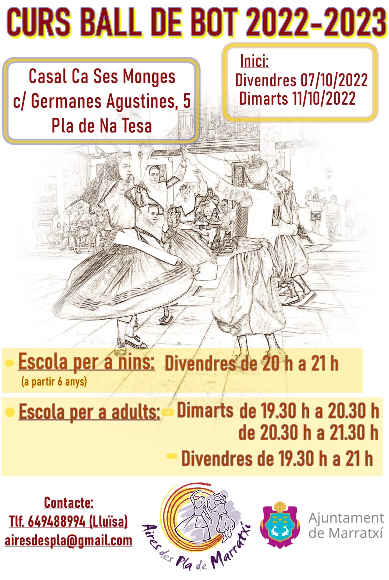 Curso baile regional i cultural 2022-2023