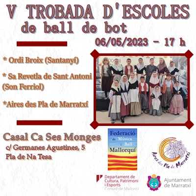 V Encuentro de escuelas de baile regional en Marratxí
